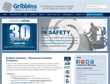 Tablet Screenshot of gribbins.com